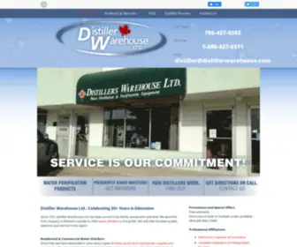 Distillerwarehouse.com(Distiller Warehouse Ltd) Screenshot