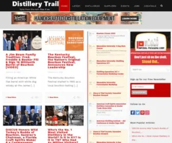 Distillerytrail.com(Craft Spirits News) Screenshot