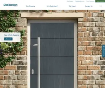 Distinctiondoors.co.uk(The UK’s No.1 Selling Entrance Door) Screenshot