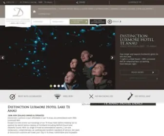 Distinctionhotelsluxmore.co.nz(Fiordland) Screenshot