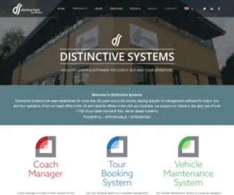 Distinctive-SYstems.com(Distinctive Systems has been established for more than 35 years and) Screenshot