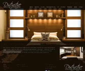 Distinctivecc.com(Distinctive Custom Cabinetry) Screenshot