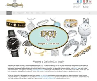 Distinctivegold.com(Distinctive Gold Jewelry) Screenshot