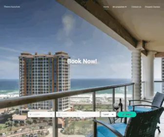 Distinctivepropertyrentals.com(Home) Screenshot