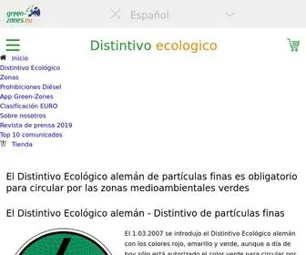 Distintivo-Ecologico.es(Todos los distintivos alemanes y europeos) Screenshot