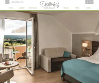 Distlerhof.de(Tagungshotel nahe nürnberg) Screenshot