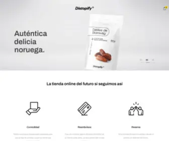 Distopify.com(La tienda online del futuro) Screenshot