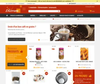 Distram.com(Grossiste alimentaire) Screenshot