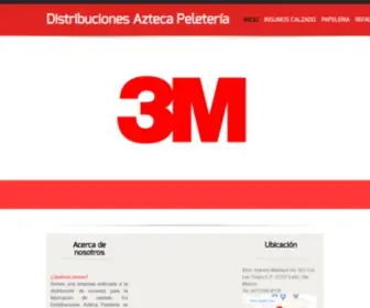 Distribucionesazteca.com(Inicio) Screenshot