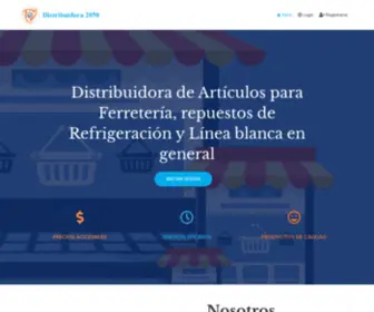 Distribuidora2050.com(Distribuidora 2050) Screenshot