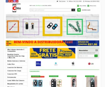 Distribuidoraccell.com.br(Componentes e Peças para Celular e Tablet) Screenshot