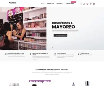 Distribuidoradebelleza.net(Distribuidora de Belleza Los Pericos) Screenshot