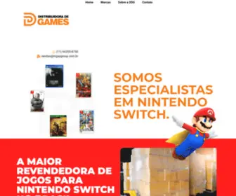 Distribuidoradegames.com.br(Distribuidora de Games) Screenshot