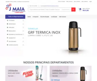 DistribuidorajMaia.com.br(Distribuidora J MAIA) Screenshot