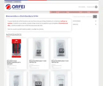 Distribuidoraorfei.com.ar(Distribuidora ORFEI) Screenshot