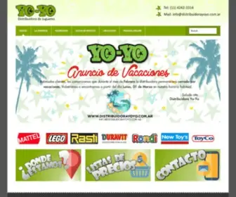 Distribuidorayoyo.com.ar(Inicio) Screenshot