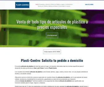 Distribuidoresdeplastico.com.mx(Artículos de Plástico) Screenshot