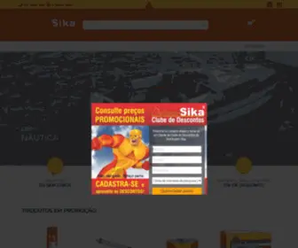 Distribuidorsika.com.br(Distribuidor Sika) Screenshot