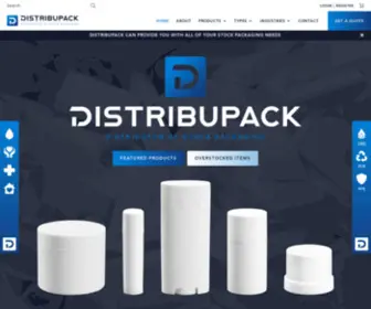 Distribupack.com(Plastic Multipurpose Jars & Containers) Screenshot