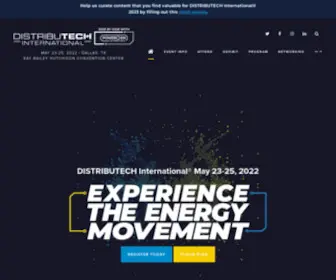 Distributechbrasil.com(DISTRIBUTECH® 2025) Screenshot