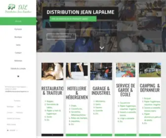 Distributionjeanlapalme.ca(Distribution Jean Lapalme Catalogue en ligne) Screenshot