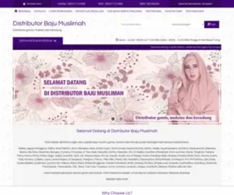 Distributorbajumuslimah.com(Grosir baju muslim) Screenshot