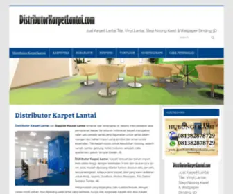 Distributorkarpetlantai.com(Distributor Karpet Lantai) Screenshot