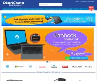 Districomp.com.br(Districomp Distribuidora) Screenshot