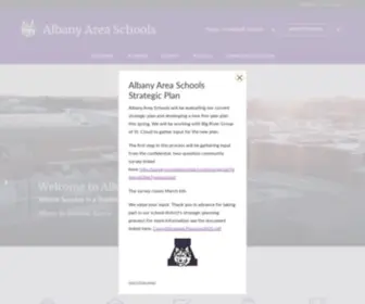 District745.org(Albany Area Schools) Screenshot