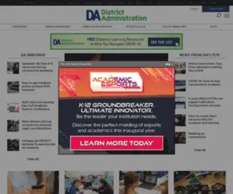 Districtadministration.com(District Administration K) Screenshot