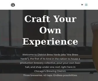 Districtbrewyards.com(Chicago) Screenshot