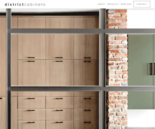 Districtcabinets.com(District Cabinets) Screenshot