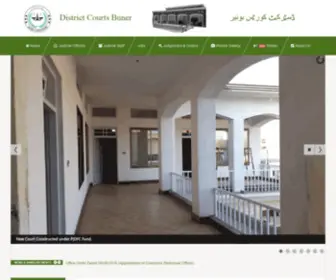 Districtcourtsbuner.gov.pk(DISTRICT COURTS BUNER) Screenshot