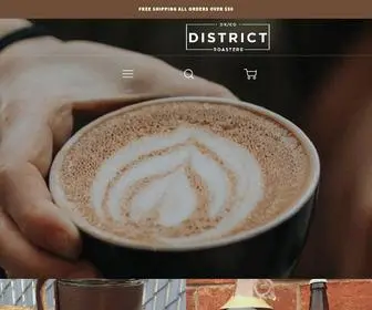 Districtroasters.com(DISTRICT Roasters) Screenshot