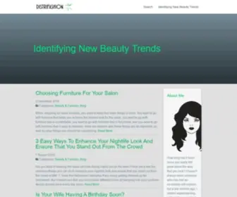 Distrifashion.com(Identifying New Beauty Trends) Screenshot