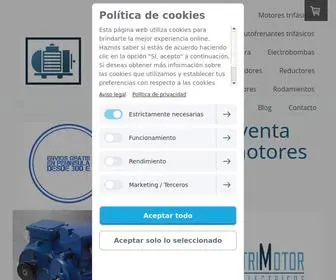 Distrimotor.es(Tienda online de motores eléctricos) Screenshot