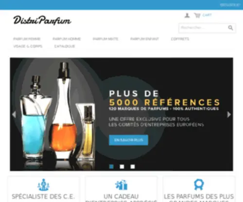 Distriparfum.com(Parfum CE Distri) Screenshot