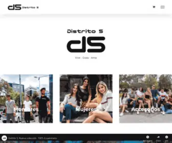 Distrito5Store.com(Distrito 5 Store) Screenshot
