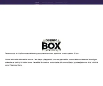 Distritobox.com(Distrito Box) Screenshot