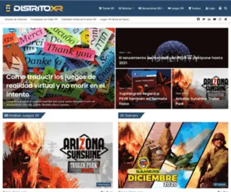 Distritoxr.com(Distrito XR) Screenshot