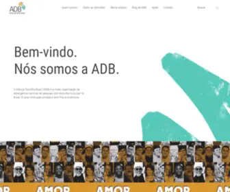 Distrofiabrasil.org.br(Aliança Distrofia Brasil (ADB)) Screenshot