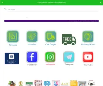 Distroherbal.com(Toko Herbal Yogyakarta) Screenshot
