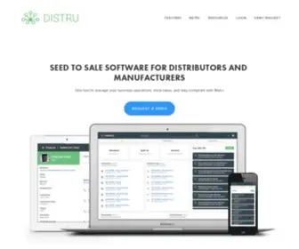 Distru.com(Seed to Sale Software) Screenshot