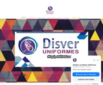 Disveruniformes.com(DISEÑOS VERSÁTILES EN UNIFORMES MÉXICO) Screenshot