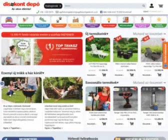 Diszkontdepo.com(Akciós termékek) Screenshot