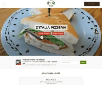 Ditaliapizzamenu.com(Ditaliapizzamenu) Screenshot