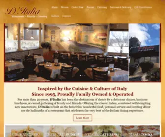 Ditaliarestaurant.com(D'Italia Restaurant) Screenshot