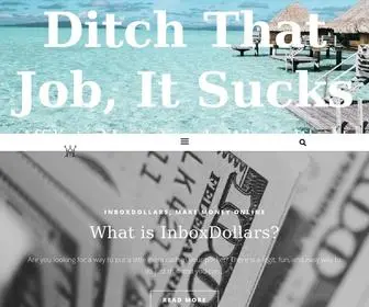 Ditchthatjobitsucks.com(Ditch That Job) Screenshot