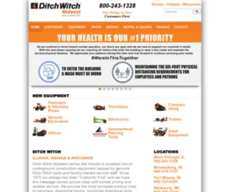 Ditchwitchmidwest.com(Ditch Witch Midwest) Screenshot