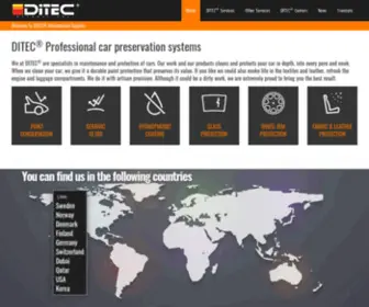 Ditecinternational.com(DITEC® International Corporation) Screenshot